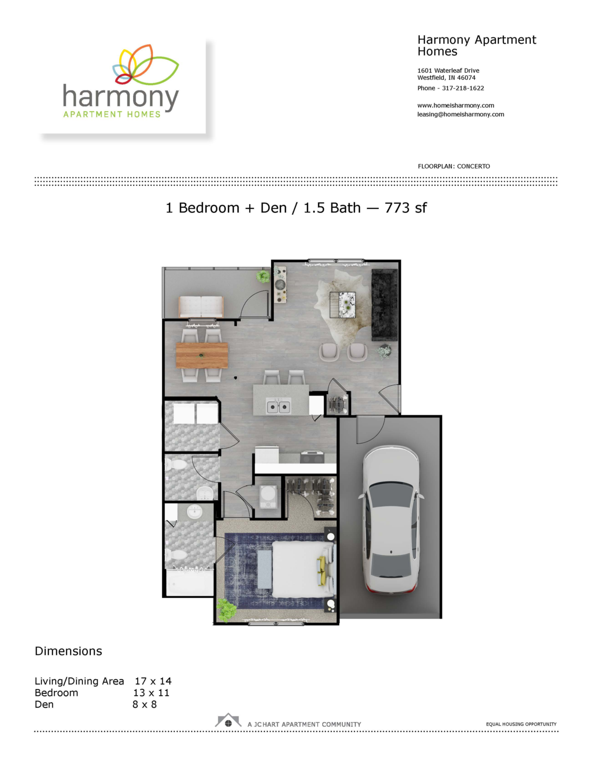 Concerto floor plan