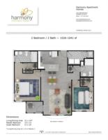 Melody C floor plan